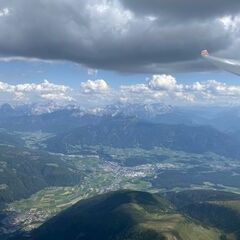 Flugwegposition um 14:59:40: Aufgenommen in der Nähe von 39030 Mühlwald, Autonome Provinz Bozen - Südtirol, Italien in 3179 Meter